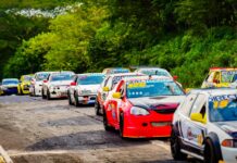Más de 70 pilotos participan en la tercera fecha del Campeonato Nacional de Automovilismo en El Jabalí
