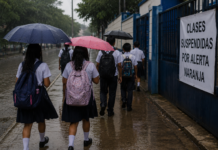 Ministerio de Educación suspende clases presenciales por llegada de la tormenta tropical Cristina