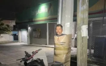 Investigan en Jalisco a un «justiciero» que ata a presuntos delincuentes a postes en la vía pública