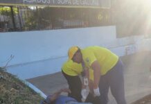 Adulto mayor resulta lesionado tras ser atropellado por motociclista en Zacatecoluca