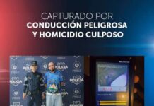 Detienen al responsable de ocasionar un múltiple accidente de tránsito, tras manejar en estado ebriedad