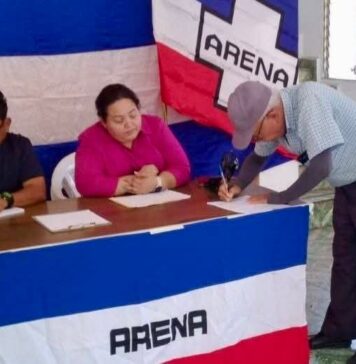 ARENA presentará este domingo a los precandidatos de su fórmula presidencial