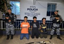 Detienen a tres presuntos pandilleros en Usulután