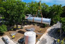 Autoridades avanzaz con la instalación de otra torre del Aerocable en San Salvador