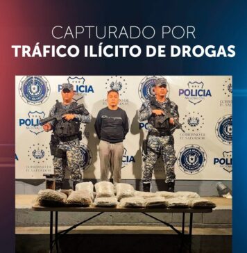 Capturan a presunto distribuidor de droga en Ilopango