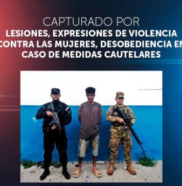 Capturan a hombre acusado de agredir a su madre en San Vicente Norte