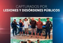 Capturan a 5 sujetos que participaron en una riña en el caserío Ojo de Agua
