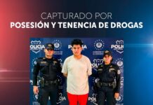 Detienen a presunto distribuidor de droga en San Miguel Centro