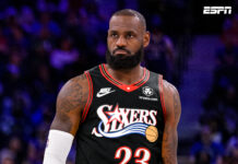 Le Bron James anunció que jugará para Philadelphia 76ers la próxima temporada de la NBA