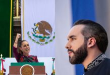 Bukele y Sheinbaum vuelven a liderar aprobación en Latinoamérica