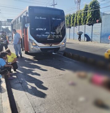 Mujer fallece tras ser atropellada por un autobús en la avenida Peralta