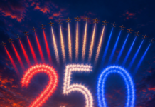 La Casa Blanca celebra los 250 años de independencia de Estados Unidos con un acto masivo, discurso presidencial y fuegos artificiales