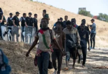 Marruecos detuvo a cientos de migrantes que se dirigían a Ceuta en un nuevo intento en masa de ingresar a España