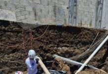 Derrumbe en obra de construcción deja una persona fallecida y dos lesionadas en Santa Elena