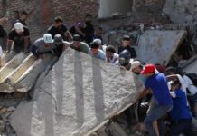 Colombia sube a 285 la cifra de muertos y mantiene en 379 los desaparecidos por terremoto