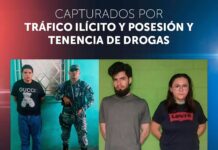 Detienen a distribuidores de droga en Chalatenango Centro