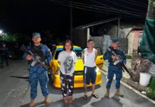 Detienen a dos personas con droga tras intentar evadir un control militar en Ilopango