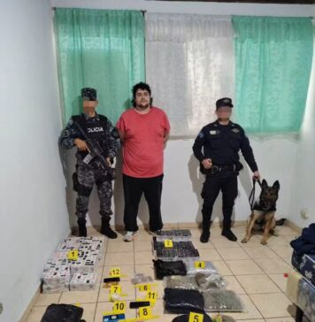 Capturan a sujeto con grandes cantidades de droga tras allanamientos en San Salvador y Santa Tecla