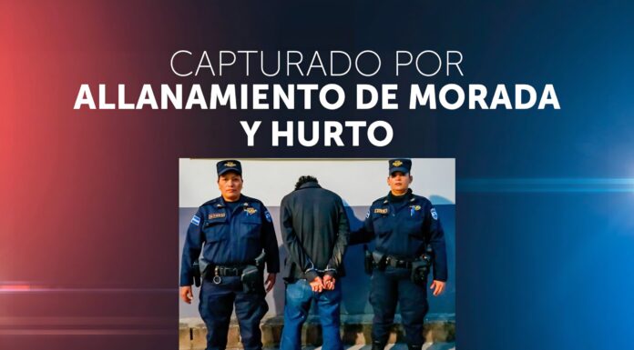Adolescente de 16 años es detenido tras ser señalado de hurtar dinero de una vivienda en Chalchuapa