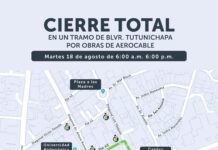 VMT anuncia cierre preventivo en el bulevar Tutunichapa por trabajos del Aerocable