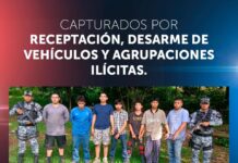 Detienen a estructura que se dedicaban a desmantelamiento de motocicletas en Santa Ana