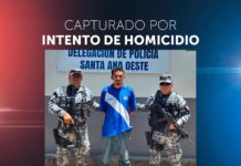 Capturan a hombre acusado de atacar con piedras a una mujer en Santa Ana Oeste