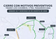 VMT anuncia cierre de Los Chorros por trabajos con voladuras controladas