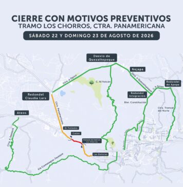 VMT anuncia cierre de Los Chorros por trabajos con voladuras controladas