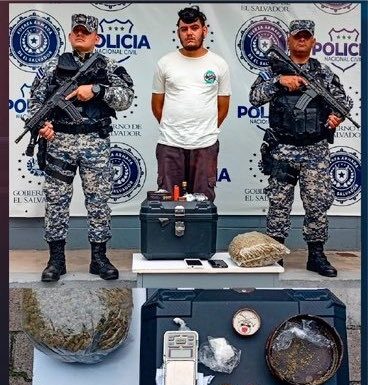 Capturan a distribuidor de droga en San Martín