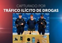 Detienen a vendedor de droga en colonia San Mateo