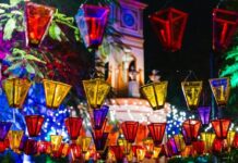 La Ruta de las Flores se ilumina con el Festival de los Farolitos