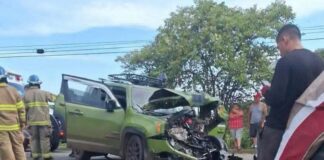 Mujer pierde la vida en fuerte accidente de tránsito en el tramo La Poza, Usulután