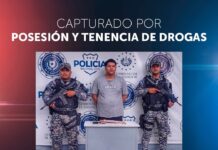 Capturan a presunto distribuidor de drogas en la residencial Altavista de Tonacatepeque