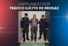 Capturan a hombre con varias porciones de droga en una mochila en Ciudad Arce