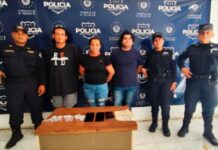 Detienen a vendedores de droga rn San Miguel