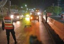 Peatón fallece en el hospital tras ser atropellado en el kilómetro 65 ½ de la carretera a Sonsonate