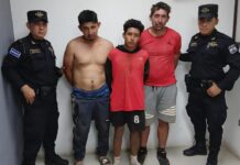 Capturan a tres sujetos en Corinto, Morazán Norte, por agredir físicamente a un hombre