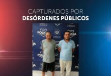 Detienen a dos personas tras agredirse físicamente en barrio Concepción, San Miguel