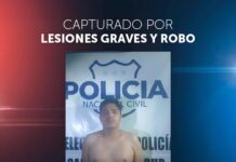 Detienen al responsablede golpear a otro hombr para quitale un celular