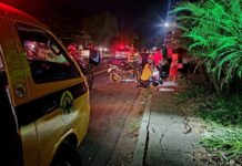 Motociclista atropella a dos personas en la Colonia San Judas, Quezaltepeque