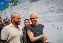 Dani Alves y Mr. Drip comparten con familias de Soyapango previo a la PedaleadaSV