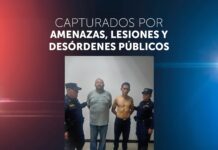 Detienen a dos personas tras pelearse al interior de un bus de la R205