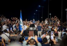 Presidente Nayib Bukele inaugura el nuevo Puente Binacional Manuel José Arce en La Hachadura