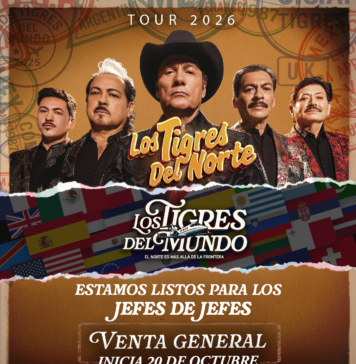 ¡Los Tigres del Norte regresan a El Salvador este 12 de diciembre!
